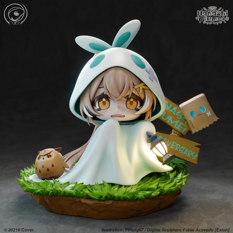 纳米希美弥萌系——fabio acebedo 3D打印模型|Nanashi Mumei Chibi – Fabio Acebedo – 3D Print Model STL