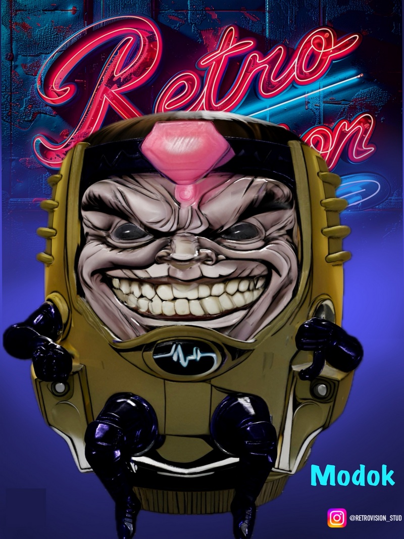 Modok - 3D打印模型|Modok – 3D Print Model