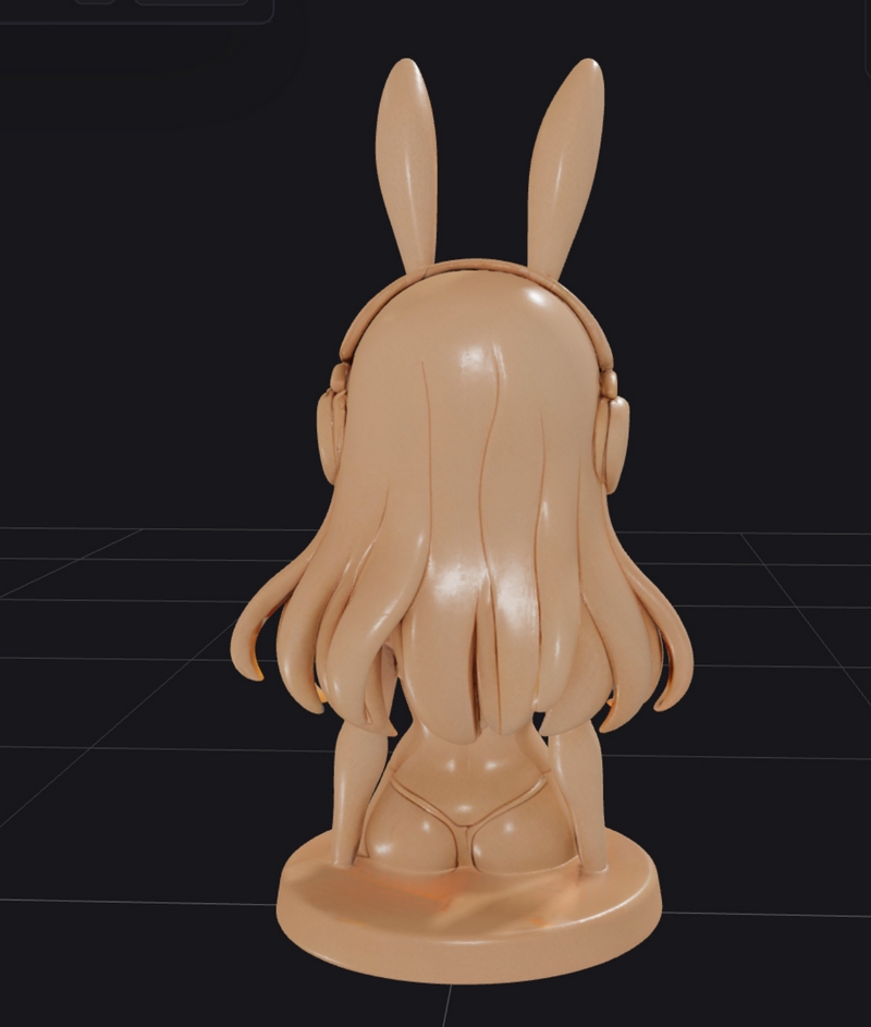 去游泳吧！——3D打印动漫角色模型|Let’s Go For A Dip! – 3D Print Model