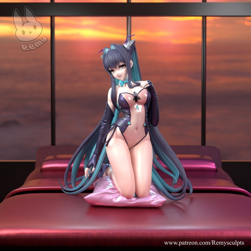 瑞米塑形·塞壬·尼基——3D打印模型|Remy Sculpts – Siren – NIKKE – 3D Print Model