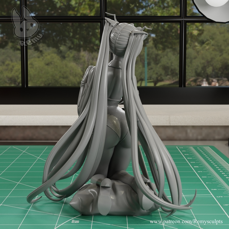 瑞米塑形·塞壬·尼基——3D打印模型|Remy Sculpts – Siren – NIKKE – 3D Print Model
