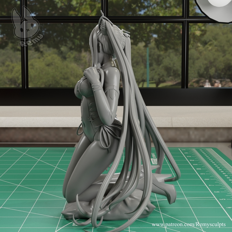 瑞米塑形·塞壬·尼基——3D打印模型|Remy Sculpts – Siren – NIKKE – 3D Print Model