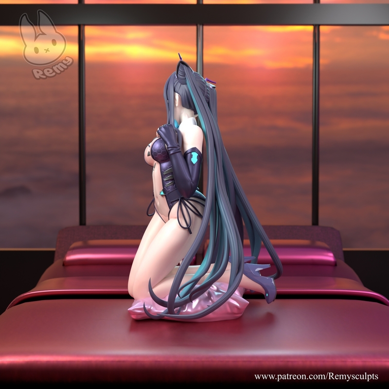 瑞米塑形·塞壬·尼基——3D打印模型|Remy Sculpts – Siren – NIKKE – 3D Print Model
