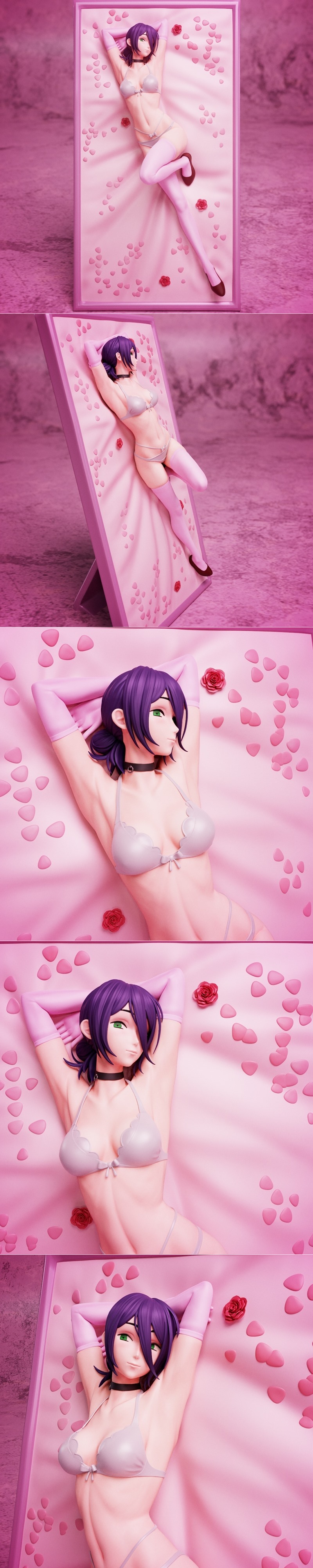 链锯人 3D打印模型|Reze from Chainsaw Man – 3D Print Model STL