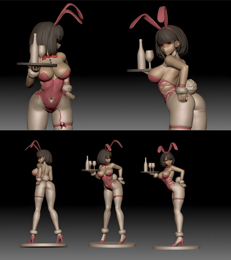 NIKKE牛奶角色3D打印模型|Sin3Dstudio – NIKKE – Milk – 3D Print Model STL
