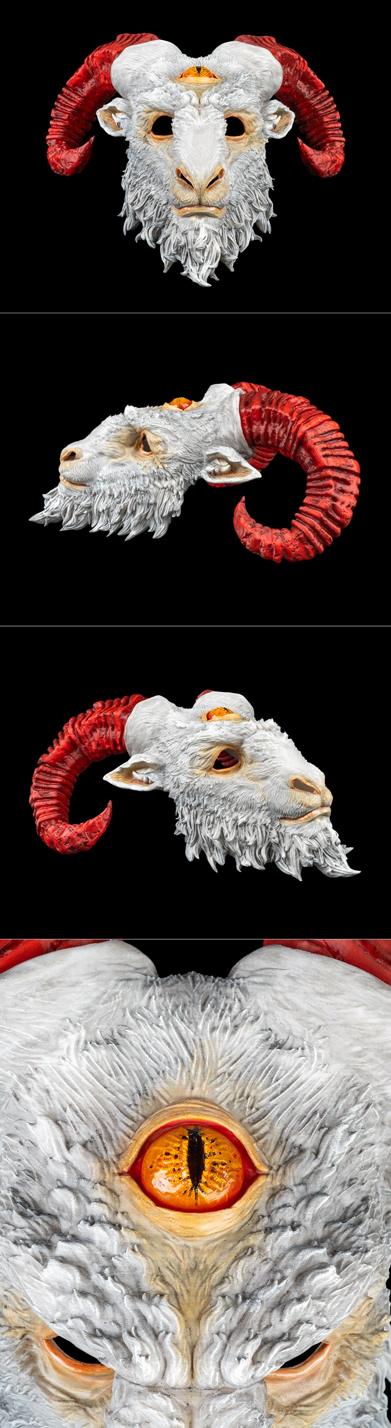 深渊之驴——3D打印模型|Goat of the Abyss – 3D Print Model STL
