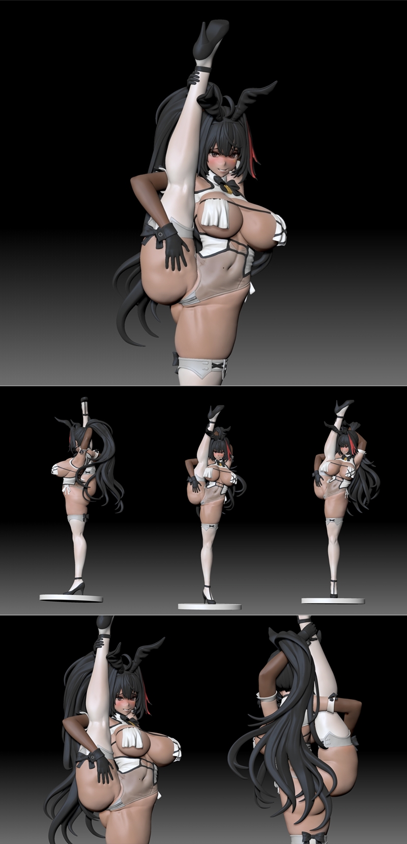 Sin3D工作室 - 尼基 - 巴耶 3D打印模型|Sin3Dstudio – NIKKE – Bay – 3D Print Model STL