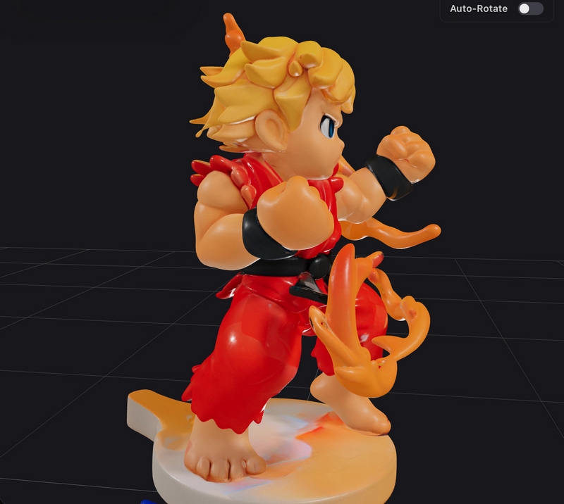 肯 - 3D打印动漫角色模型|Ken – 3D Print Model