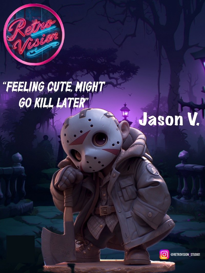 Jason V. - 3D打印动漫角色模型|Jason V. – 3D Print Model