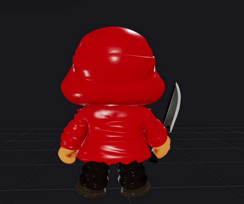 杰森穿卫衣 3D打印模型|Jason With Hoodie – 3D Print Model