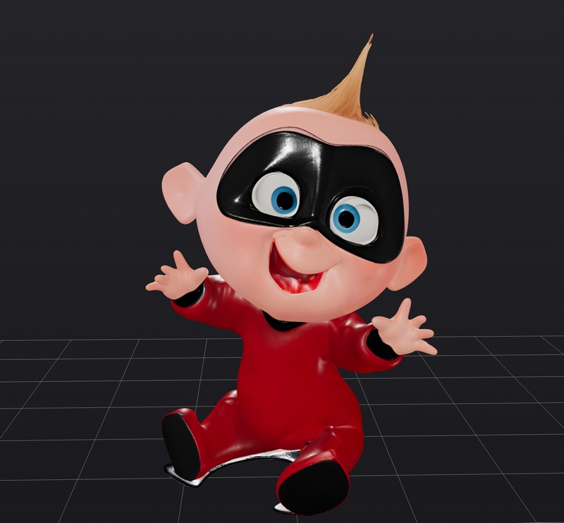 无敌金刚：索尼克3D打印模型|Jack Jack – The Incredibles – 3D Print Model