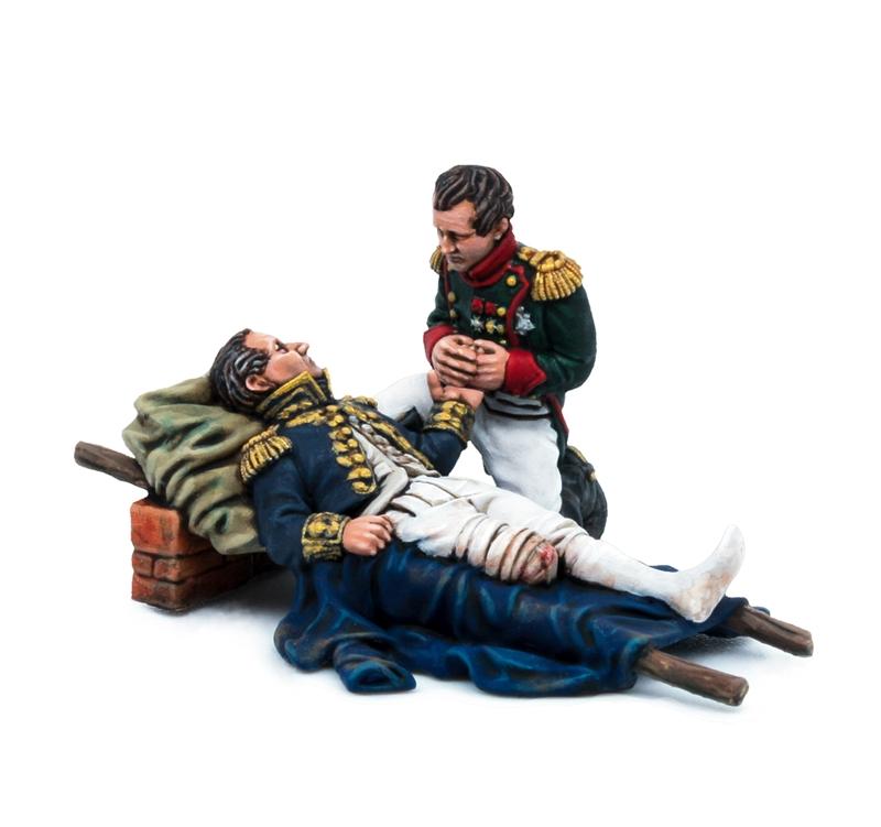 埃斯林战役中拉纳元帅致命受伤——3D打印模型|Maréchal Lannes mortally wounded at Essling – 3D Print Model STL