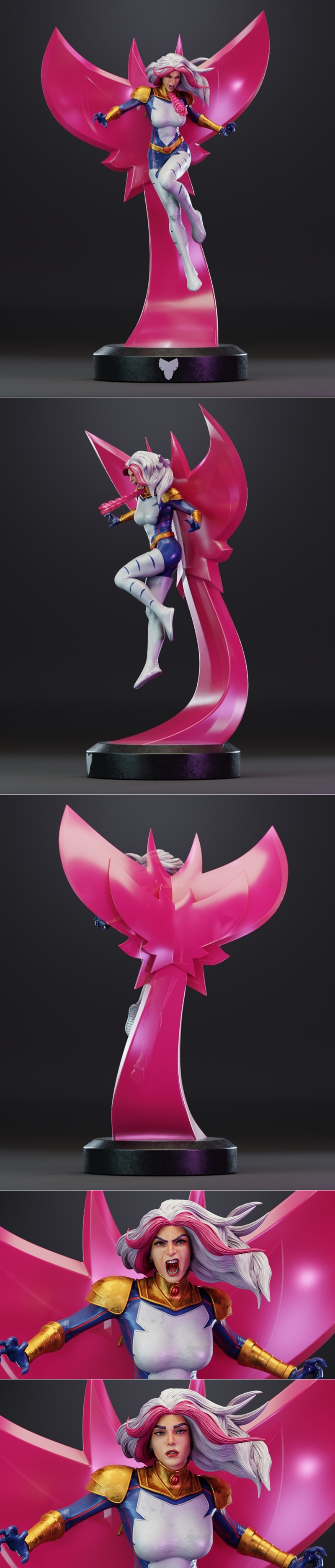 ATV数码雕塑·歌鸟·3D打印模型|ATV Digital Sculptures – Songbird – 3D Print Model STL