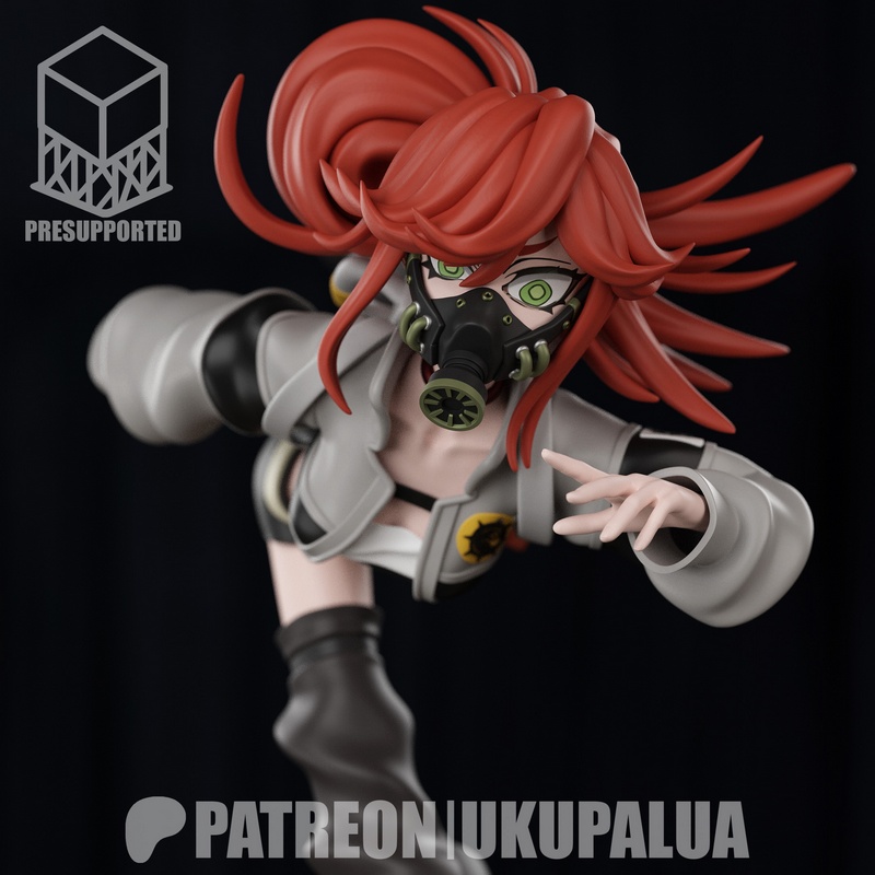 Ukupalua《Riyo Reaper》角色3D打印模型|Ukupalua – Riyo Reaper – Gachiakuta – 3D Print Model