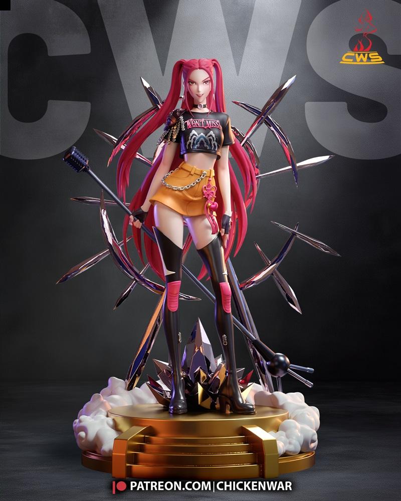CW Studio - K-POP恶魔猎人 - 米拉 3D打印模型|CW Studio – K-POP Demon Hunters – Mira – 3D Print Model STL