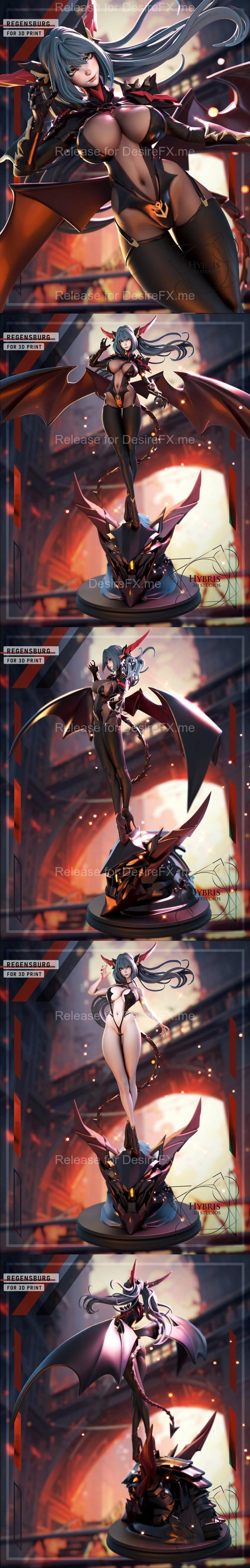 Azur Lane角色3D打印模型|Hybris Studios – Regensburg – Azur Lane – 3D Print Model STL