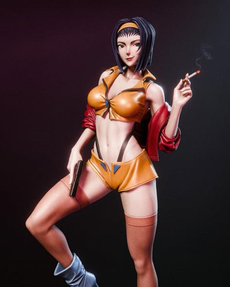 CA 3D工作室 - 伊芙·瓦伦丁 - 3D打印模型|CA 3D Studios – Faye Valentine – 3D Print Model STL