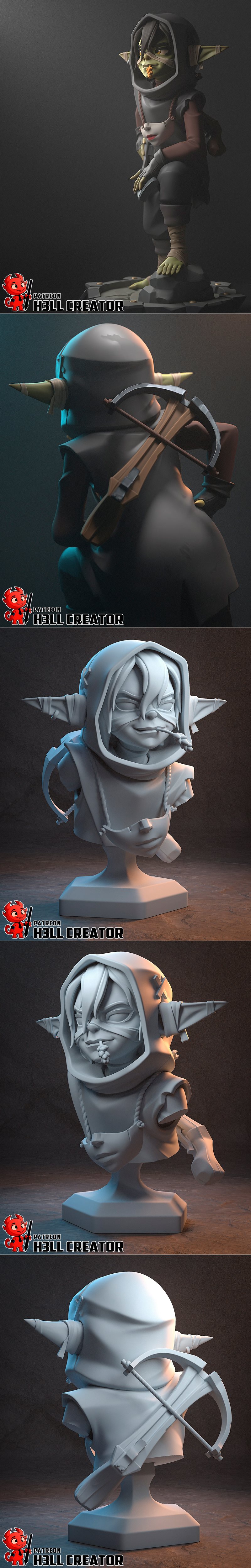 Nott 3D打印模型 STL|h3LL creator – Nott – 3D Print Model STL