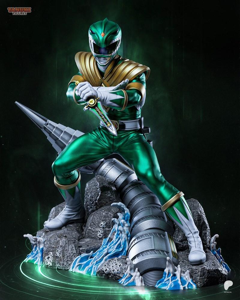 绿巨人3D打印模型|Tanuki Figures – Green Ranger – 3D Print Model STL