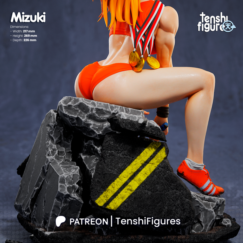 一拳超人 米玉 Captain Mizuki 3D打印模型|Tenshi Figure – Captain Mizuki – One Punch Man – 3D Print Model