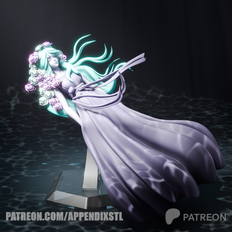 附录 - 纳塔西亚 - 3D打印模型|Appendix – Natassia – 3D Print Model