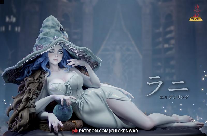 CW工作室 - 伊甸之环 - 拉尼 3D打印模型|CW Studio – Elden Ring – Ranni – 3D Print Model STL