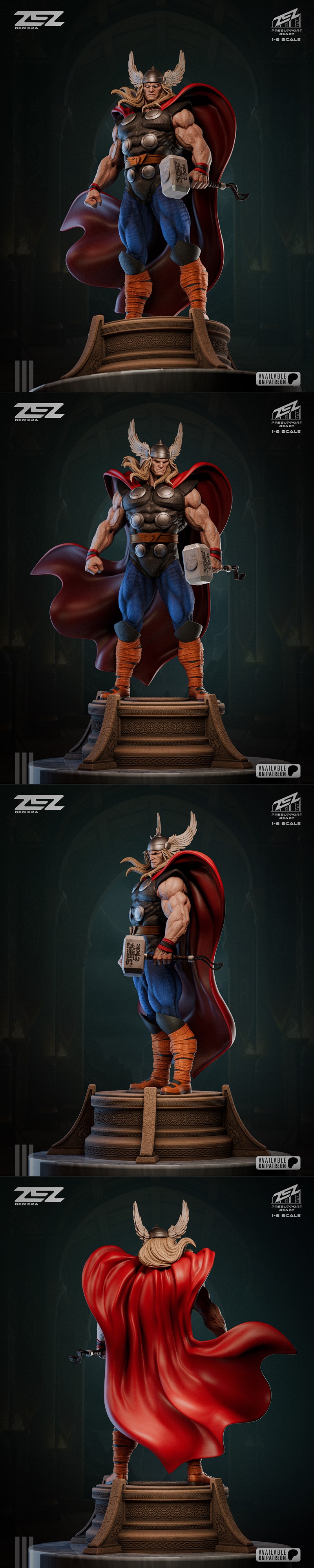 ZEZ工作室 - 复仇者联盟 - 美洲豹3D打印模型|ZEZ Studios – Thor Museum – 3D Print Model STL