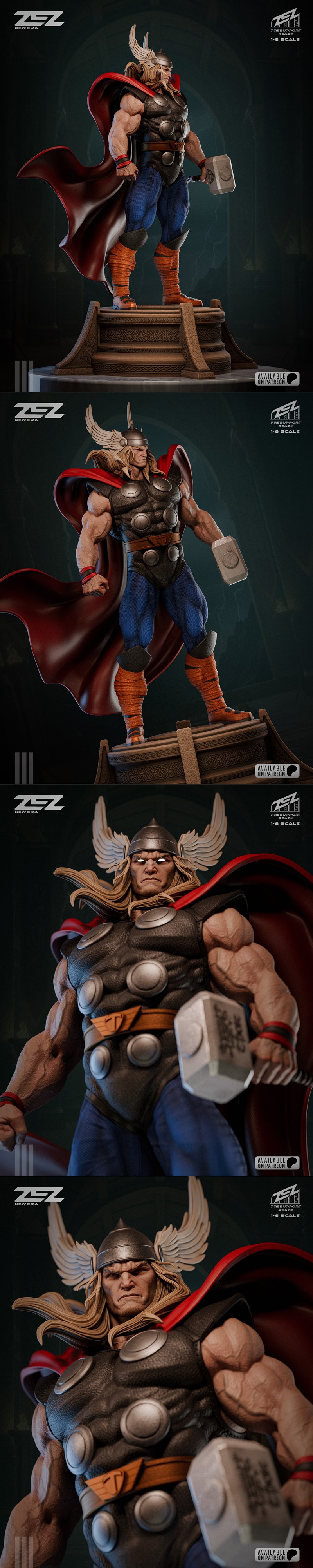 ZEZ工作室 - 复仇者联盟 - 美洲豹3D打印模型|ZEZ Studios – Thor Museum – 3D Print Model STL