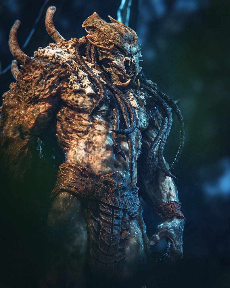 CA 3D Studios - 预言之王 - 3D打印模型|CA 3D Studios – Predator King – 3D Print Model