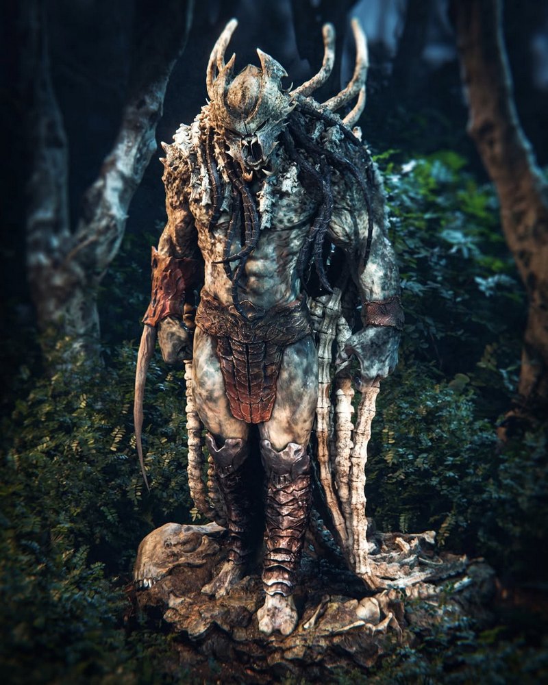 CA 3D Studios - 预言之王 - 3D打印模型|CA 3D Studios – Predator King – 3D Print Model