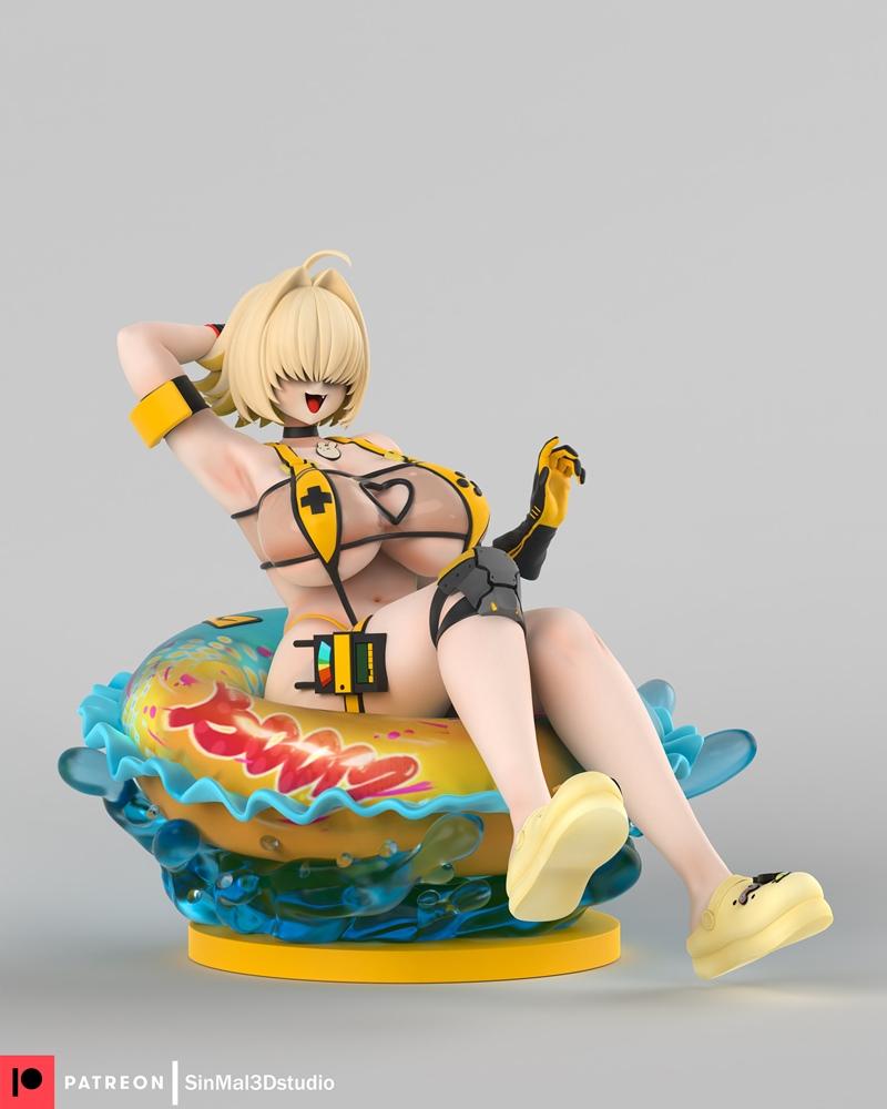 Sin3D工作室 - NIKKE - Elegg 3D打印模型|Sin3Dstudio – NIKKE – Elegg – 3D Print Model STL
