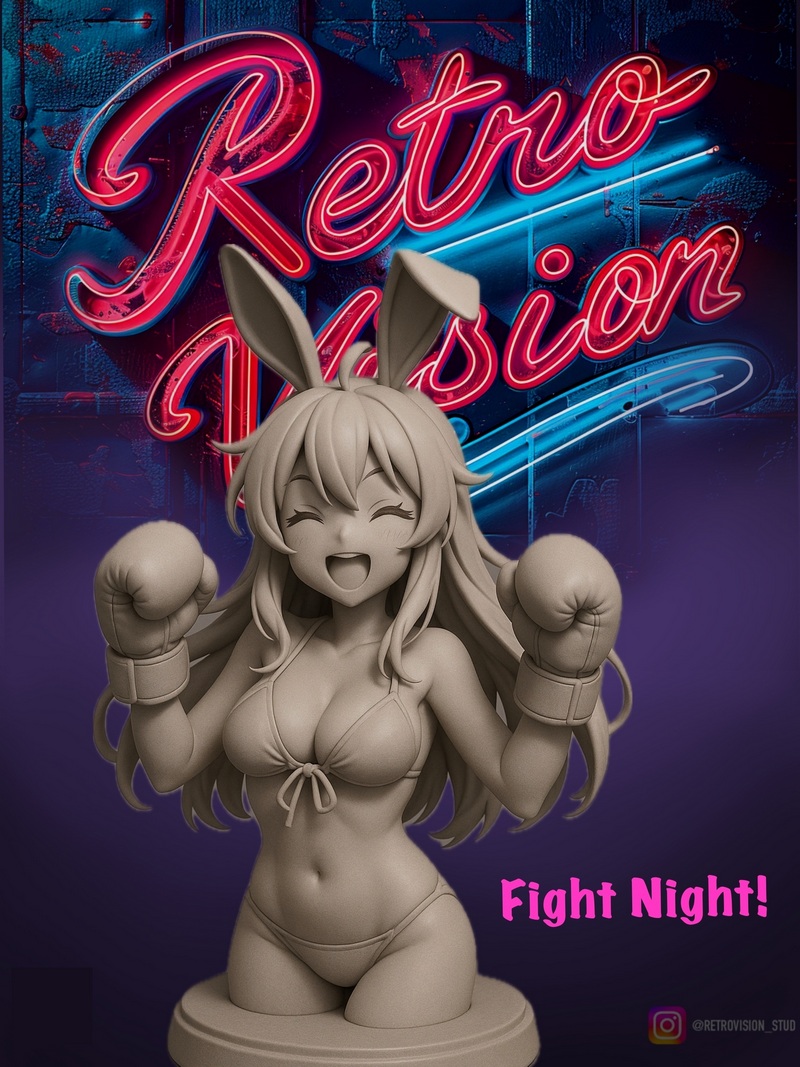 Fight Night – 3D打印模型：钢铁侠战衣设计|Fight Night – 3D Print Model