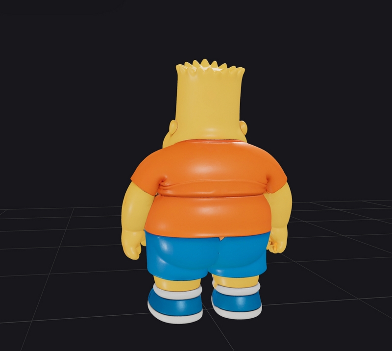 Fatback Bart 3D打印模型|Fatback Bart – 3D Print Model