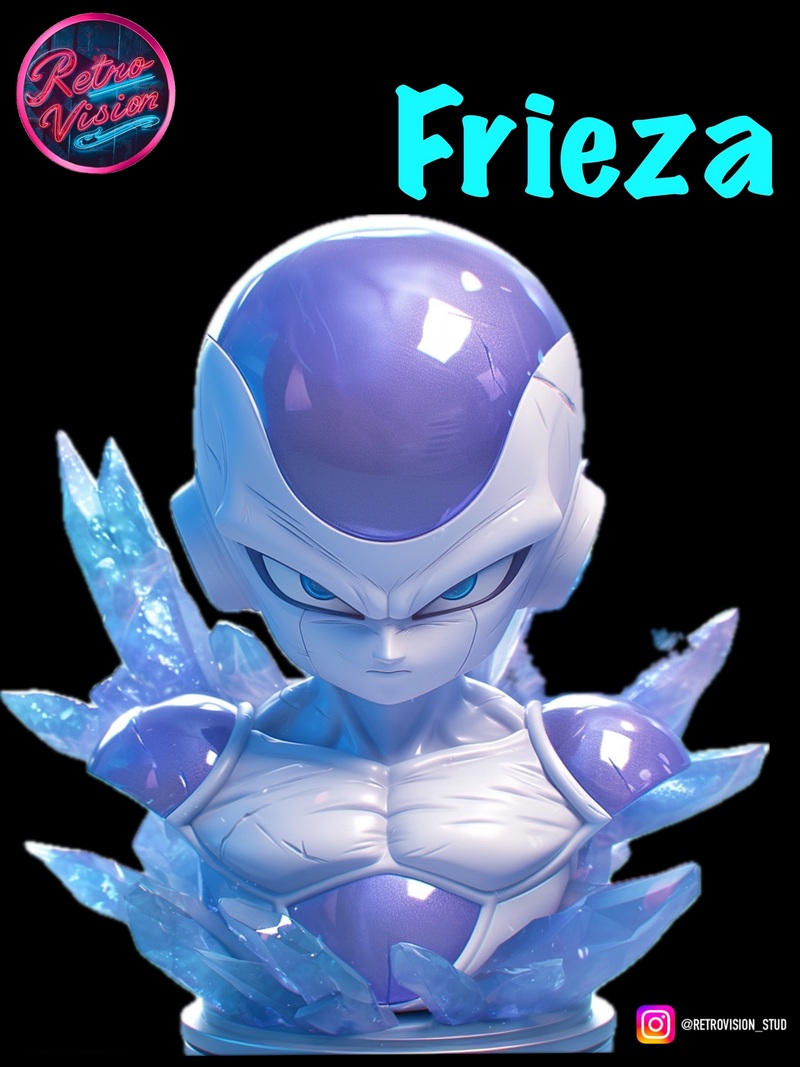 弗利萨3D打印模型|Frieza Bust – 3D Print Model