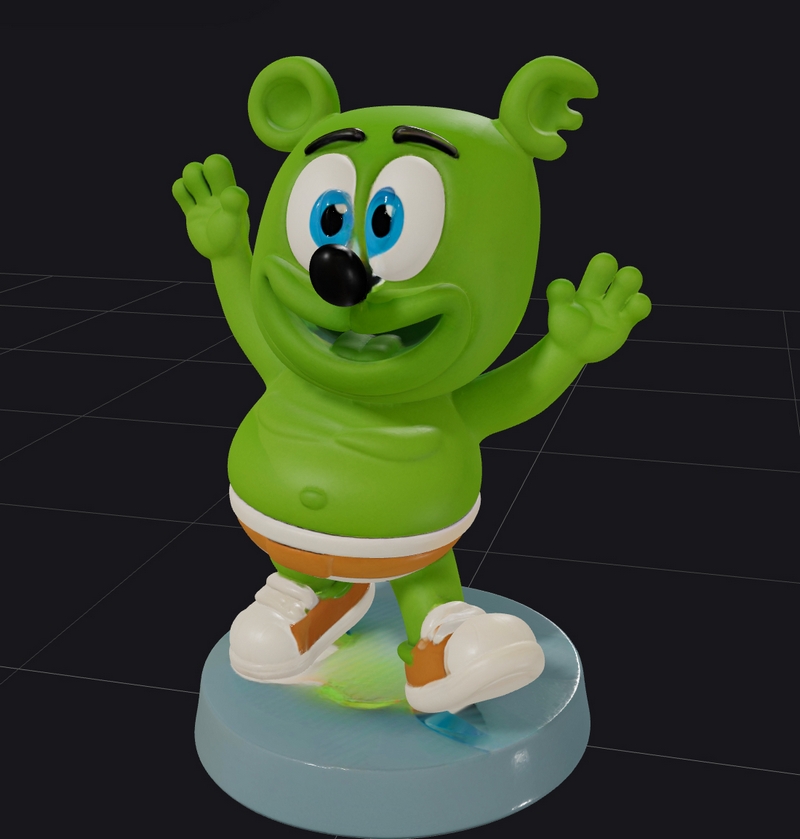 3D打印糖果熊模型|Gummi Bear Song – 3D Print Model