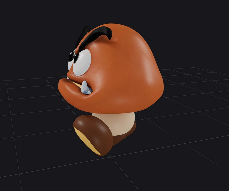 Goomba 3D打印模型|Goomba – 3D Print Model