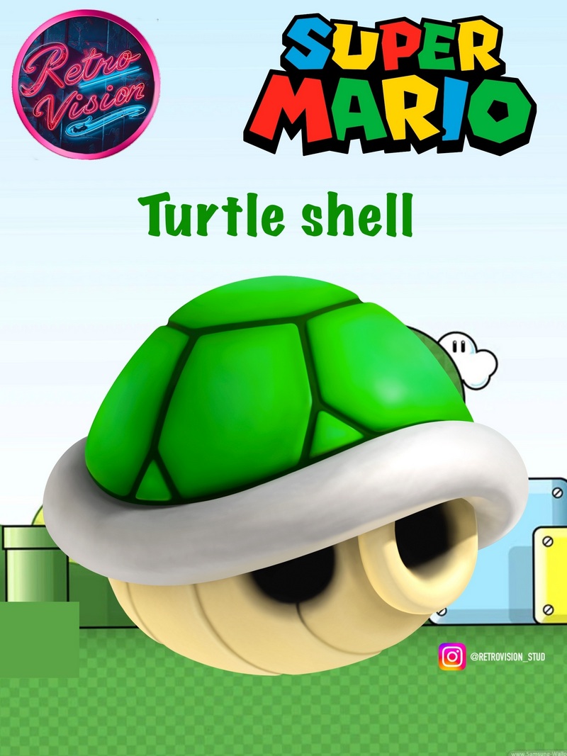 绿海龟壳 - 3D打印模型|Green Turtle Shell – 3D Print Model