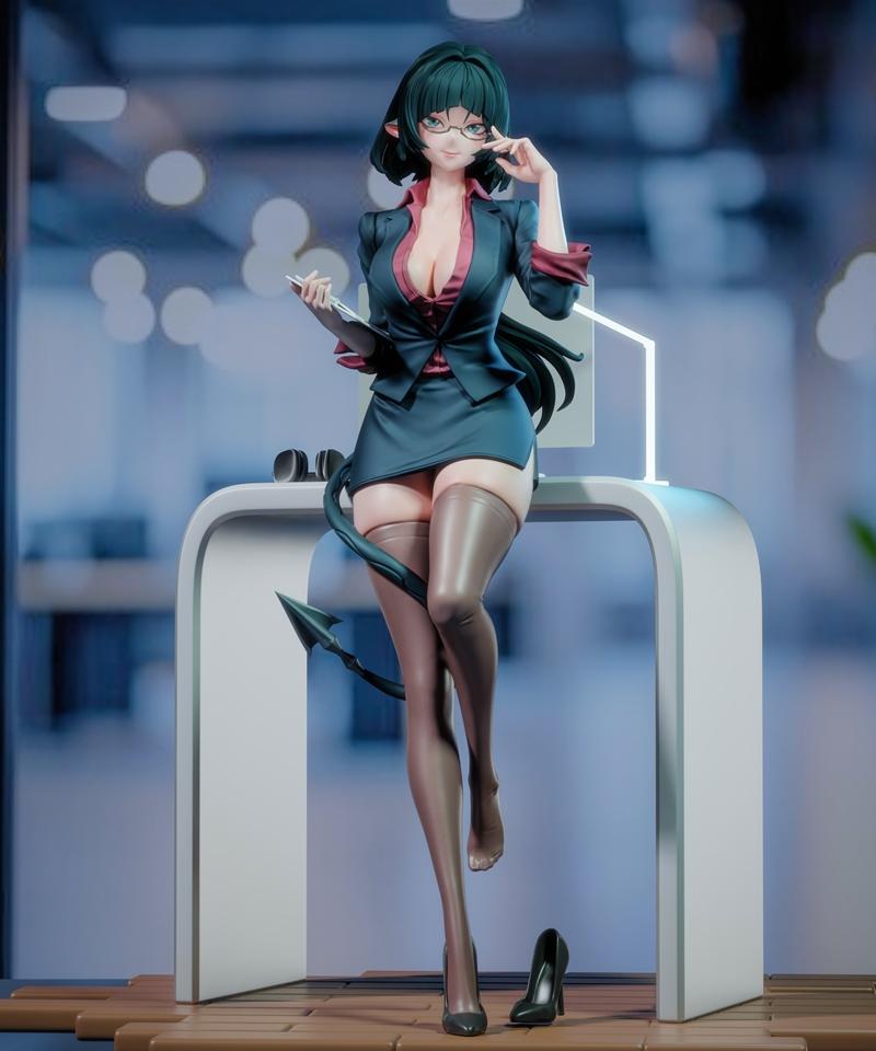 Sylviana Sculpt – Jane Doe – 3D Print Model STL