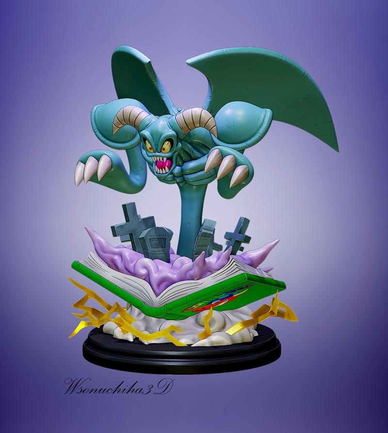 宝可梦3D打印模型：骷髅图腾召唤者|Toon Summoned Skull Figure – Yugioh – 3D Print Model STL