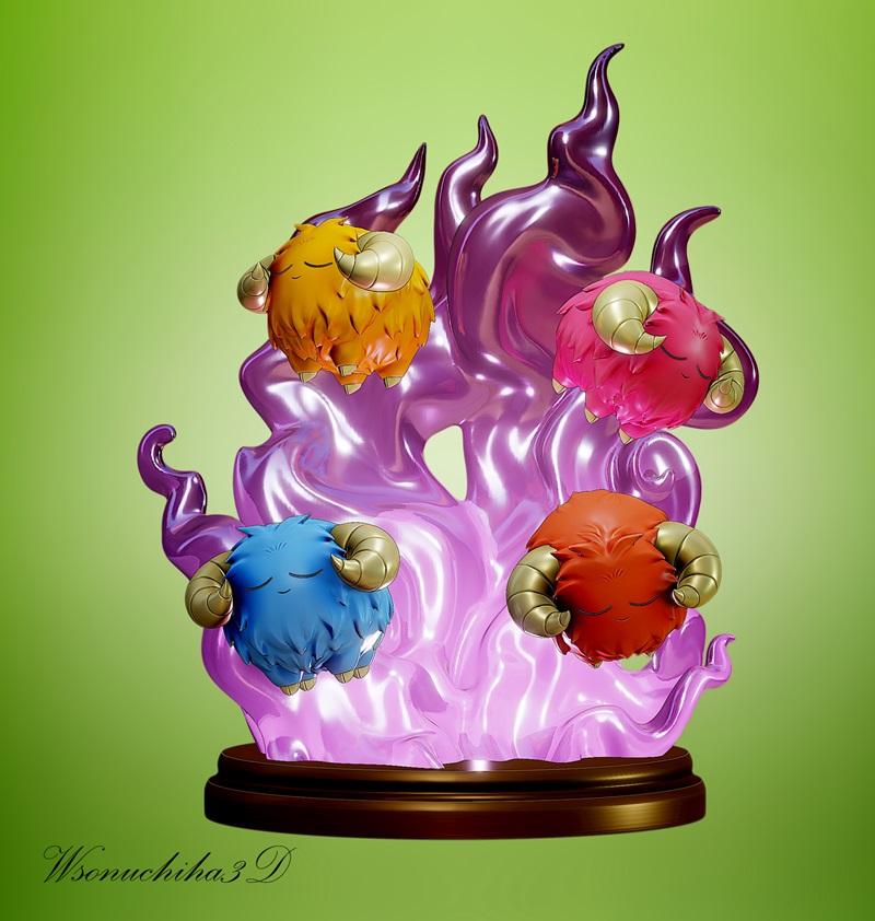 宝可梦3D打印模型：小火龙|Scapegoat Figure – Yugioh – 3D Print Model STL