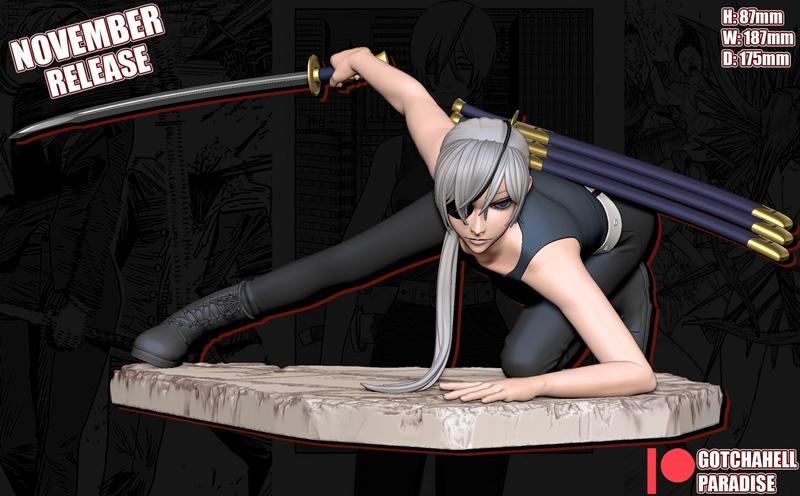 Ukupalua - 《咒术回战》3D打印模型|Ukupalua – Quanxi – Chainsaw Man – 3D Print Model STL