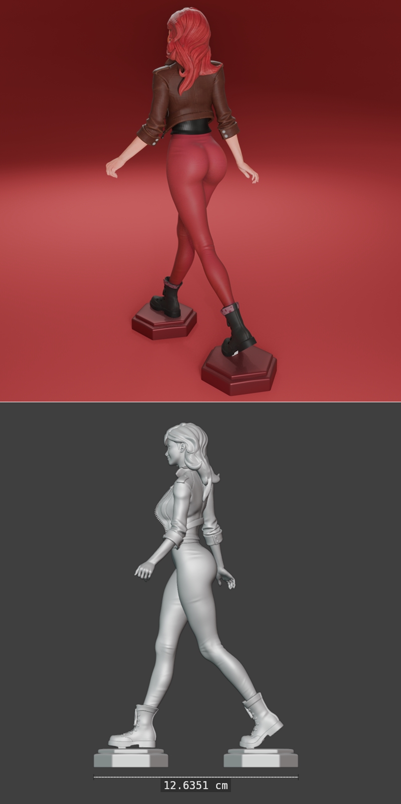 玛丽珍·沃森 3D打印模型 STL|Mary Jane Watson 01 – 3D Print Model STL