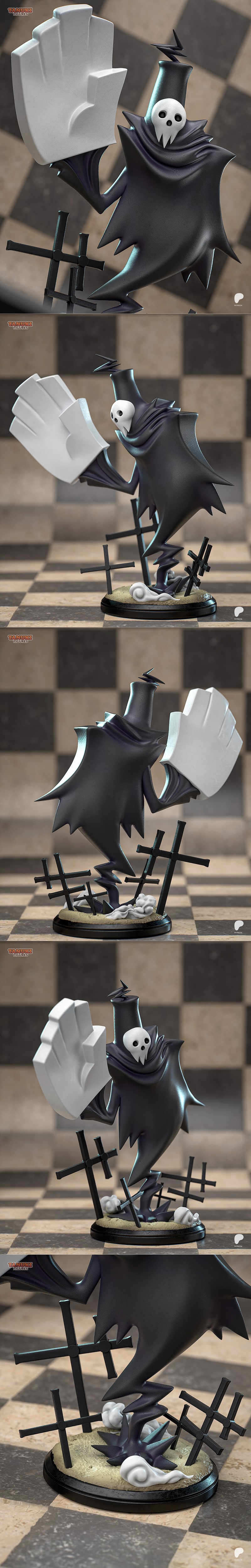 tanuki角色3D打印模型|Tanuki Figures – Lord-Death – 3D Print Model STL