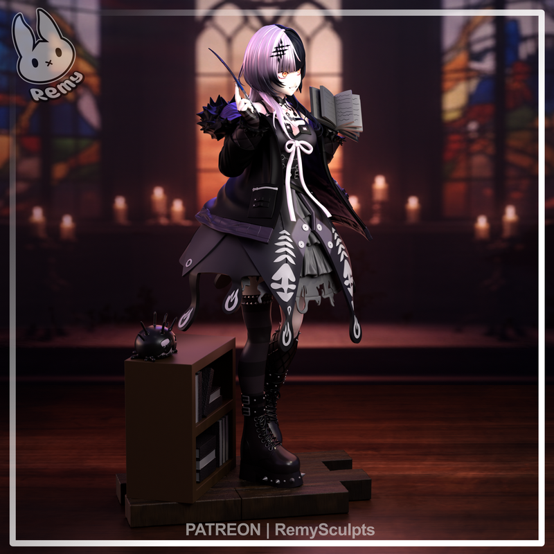 Remy雕塑·志织·3D打印模型|Remy Sculpts – Shiori – 3D Print Model