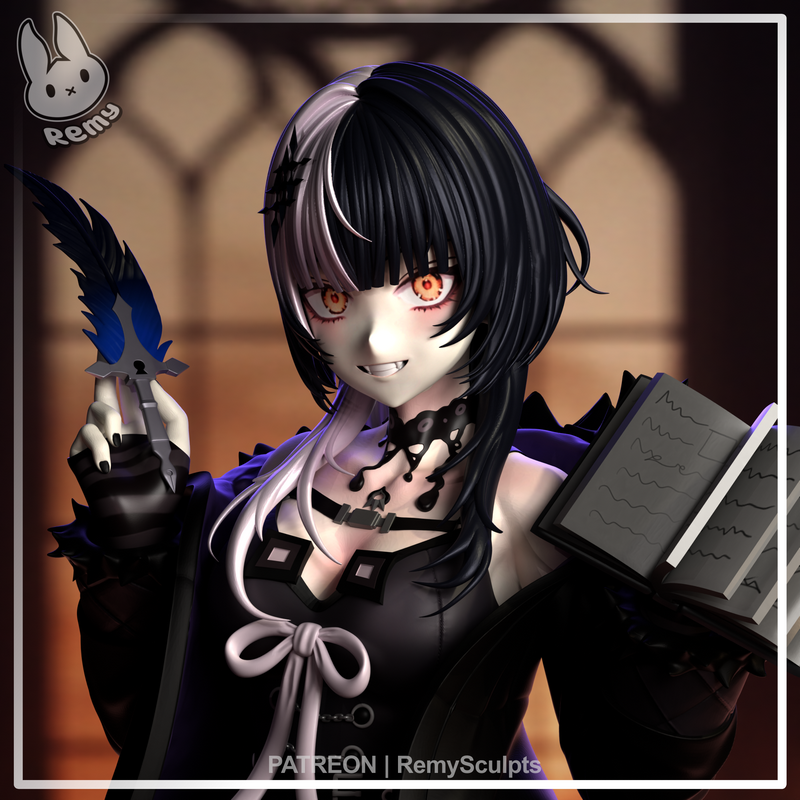 Remy雕塑·志织·3D打印模型|Remy Sculpts – Shiori – 3D Print Model