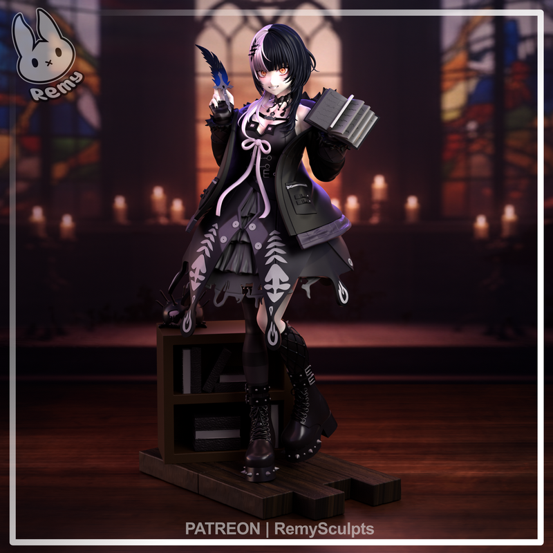Remy雕塑·志织·3D打印模型|Remy Sculpts – Shiori – 3D Print Model