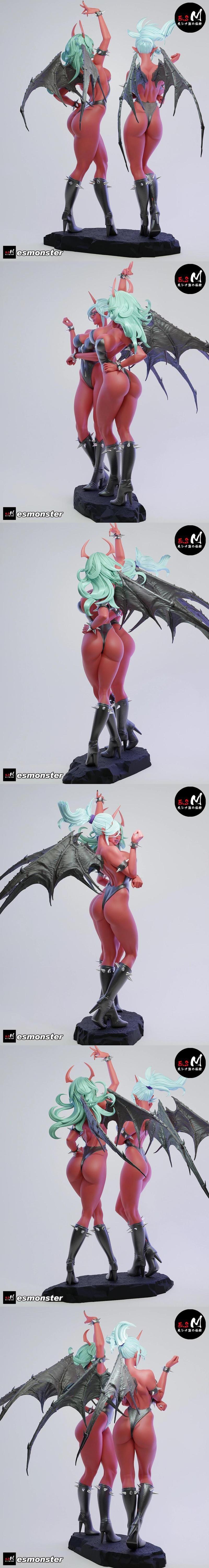 E.S怪物 - 短裤与露肤造型 - 3D打印模型|E.S Monster – Kneesocks & Scanty – 3D Print Model STL