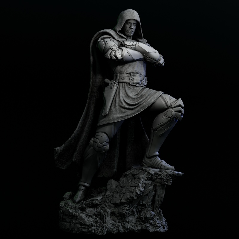 NiceX - 3D打印模型 - 魔法石板：绿巨人（绿巨人）|NiceX – Dr Doom – 3D Print Model