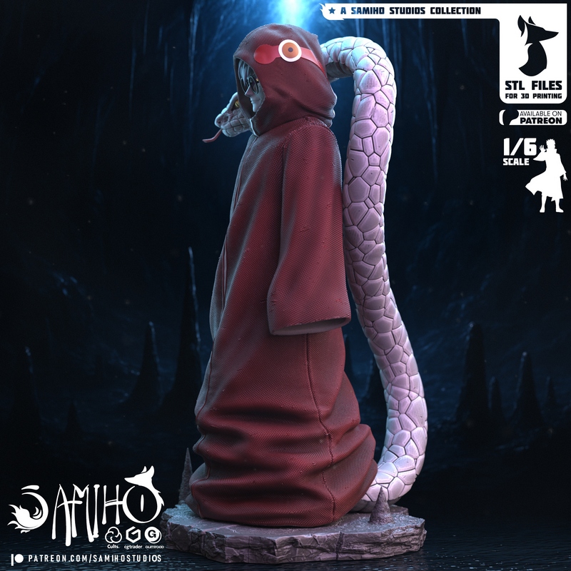 萨米霍工作室 - 甲贺忍者 - 3D打印模型|Samiho Studios – Kabuto Edo Tensei – 3D Print Model