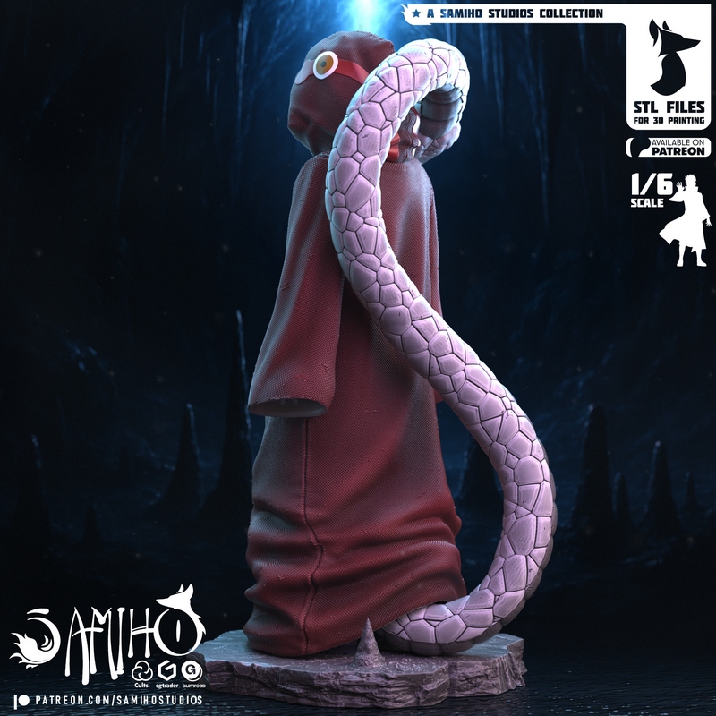 萨米霍工作室 - 甲贺忍者 - 3D打印模型|Samiho Studios – Kabuto Edo Tensei – 3D Print Model